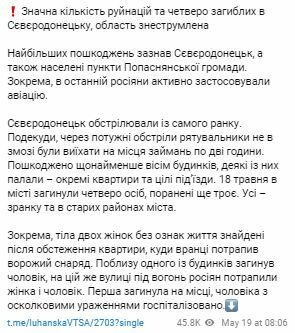 Скриншот с Telegram