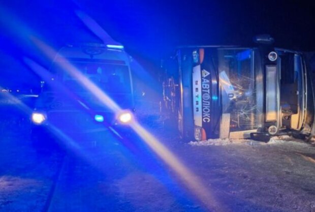 ДТП з автобусом у Польщі, фото із соцмереж