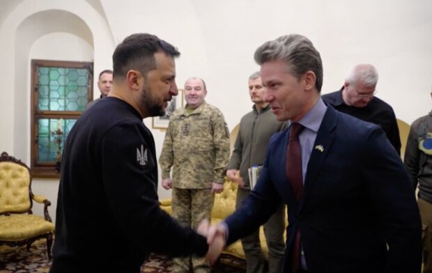 Министр обороны Швеции Пол Йонсон и Зеленский