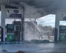 Обстрел станции в Николаеве
