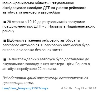 Скриншот с Telegram