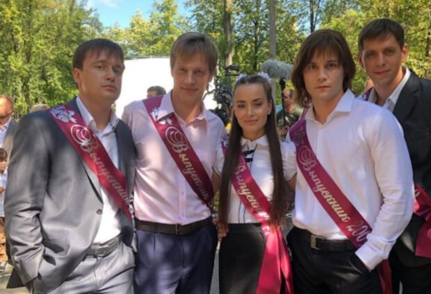 Ксения Мишина в детстве, фото из архива актрисы