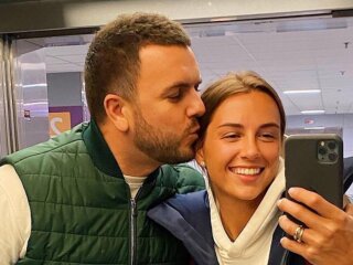 Фото Григория Решетника и его жены Кристины