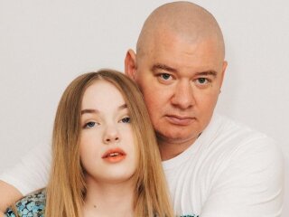 Фото Евгения Кошевого и его дочери