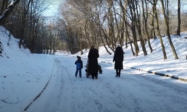 Зима в Україні