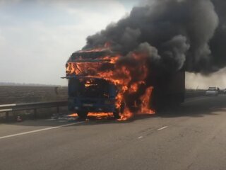 Пожар в Киеве