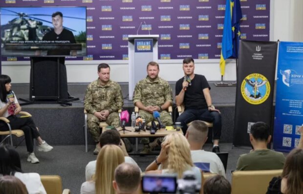 Максим Кузьминов, кадр из пресс-конференции