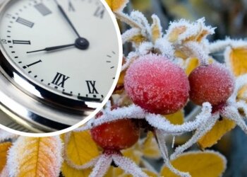 Перевод часов, фото из свободных источников