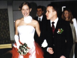 Катерина Осадча та Юрій Поліщук, фото з особистого архіву телеведучої