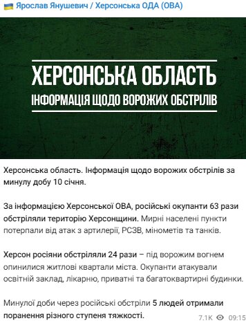 Скриншот с Telegram