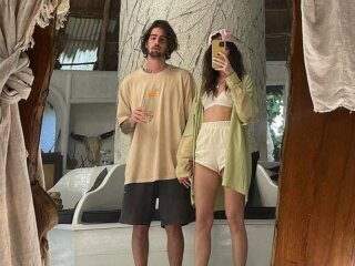 Фото Нади Дорофеевой и Владимира Дантеса