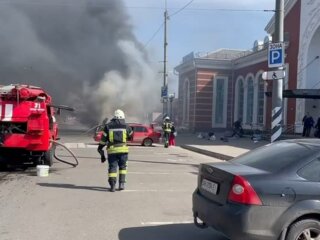 Обстріл вокзалу в Краматорську