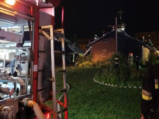Пожар во Львове