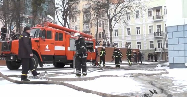 Пожар в школе Винницы