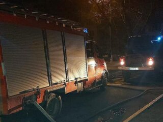 Пожар в Одесской области