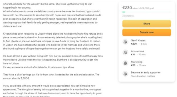 Збір на втечу українця з країни