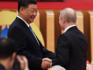 Владимир путин и Си Цзиньпин