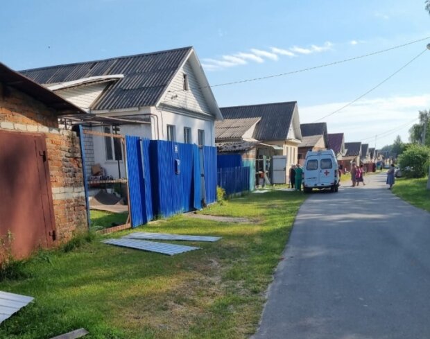 Взрыв в Брянской области