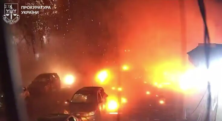 последствия российского удара по Харькову