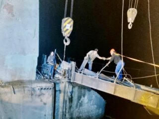 Удар по греблі у Кривому Розі