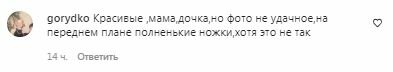 Комментарии на пост Светланы Лободы в Instagram