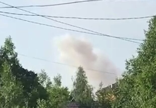 Взрыв в Брянской области