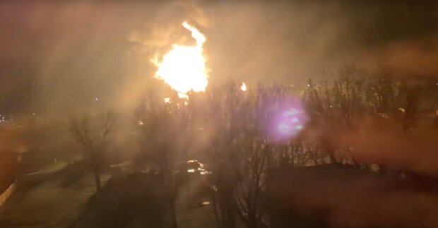 Пожар в Брянске