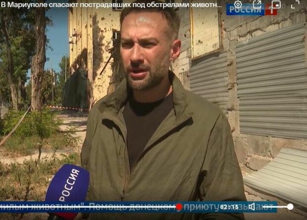 Кадр із програми Дмитра Шепелєва