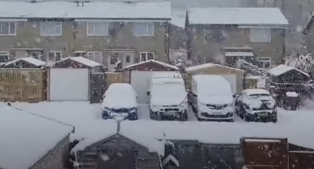 Снег в Украине