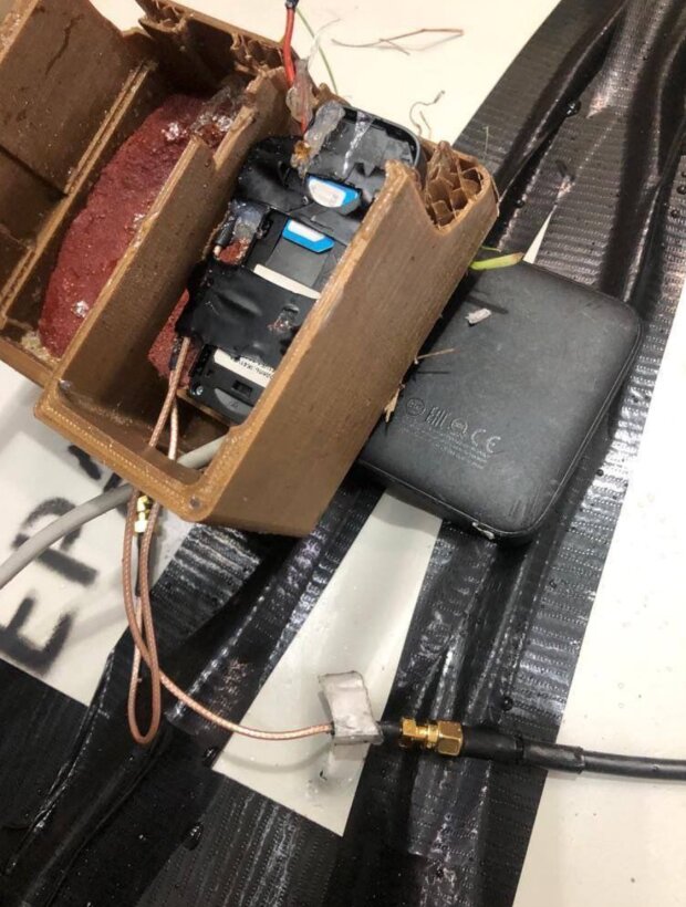 БПЛА Шахед с SIM-картой "Киевстар"