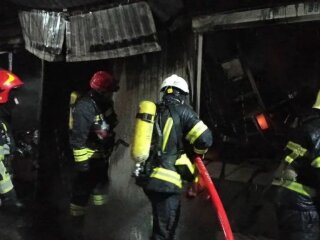 Пожар в Киеве