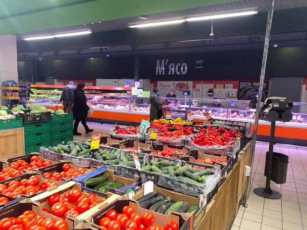 Овощи, супермаркет, фото: uafinance.net
