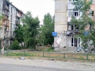 Обстріл Луганської області