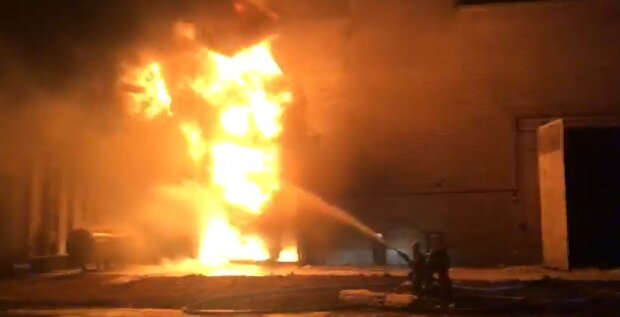 Пожежа в росії