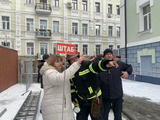 Пожар в школе Винницы