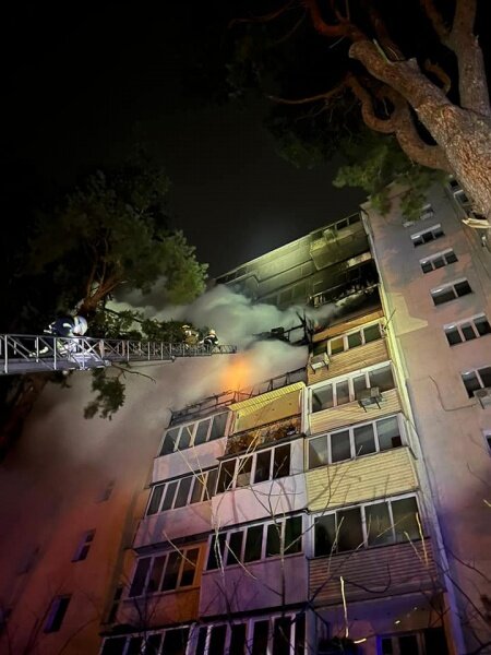 Пожар на Киевщине