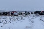 Катастрофа ІЛ-76 в Білгороді, кадр з відео