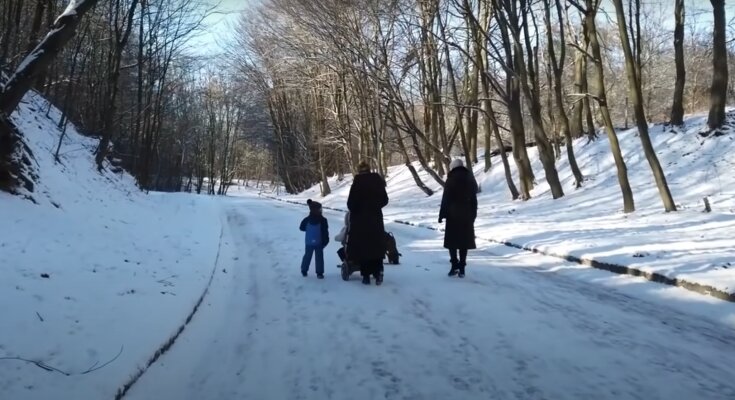 Зима в Украине