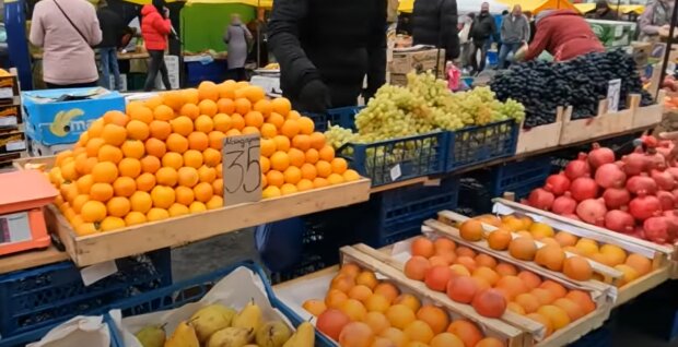 Ціни на фрукти в Україні