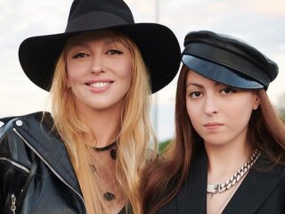 Фото Оли Поляковой и Маши Поляковой