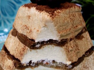 Творожная паска "Тирамису", кадр из видео