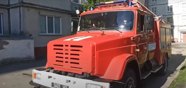 Пожар в Хмельницком
