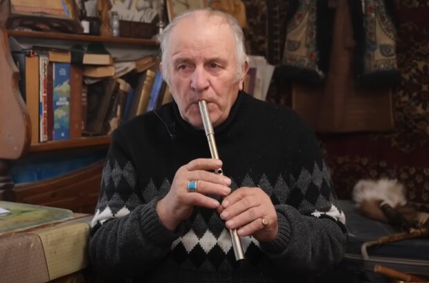 Мольфар Василь Юращук, кадр з інтерв'ю