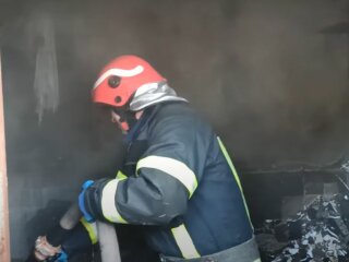 Пожар в Хмельницком