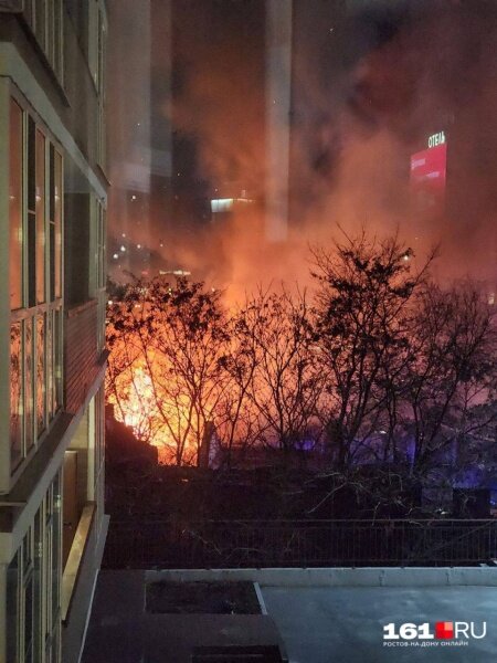 Пожежа у росії