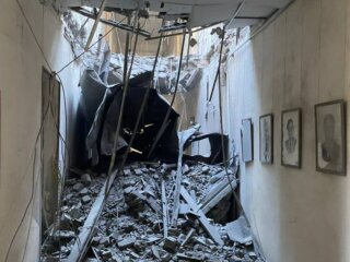 Обстрел Херсонской ОВА