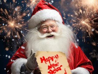 Привітання з Новим роком, зображення з вільних джерел