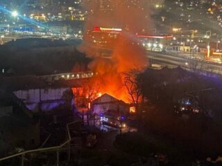 Пожар в россии