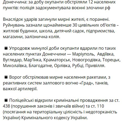 Скриншот с Telegram