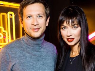 Фото Дмитрия Ступки и Полины Логуновой